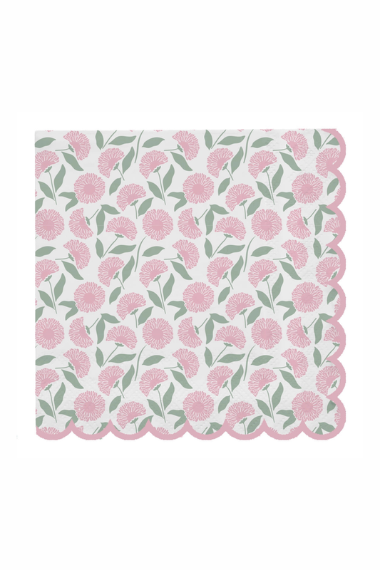 Cocktail Napkin Dainty Floral