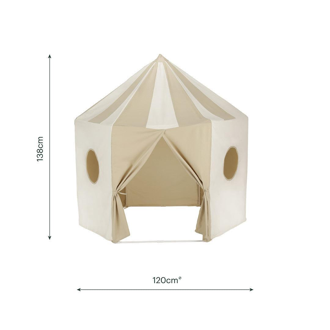 CuddleCo Pavilion Play Tent - Cookie