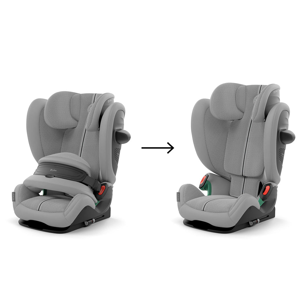 CYBEX Pallas G3 Plus i-Size Car Seat - Stone Grey