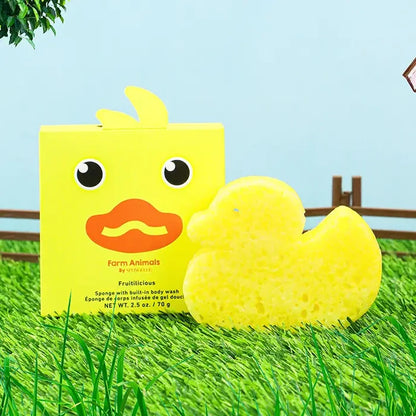 Danny Duck Farm Animals Sponge  Spongelle