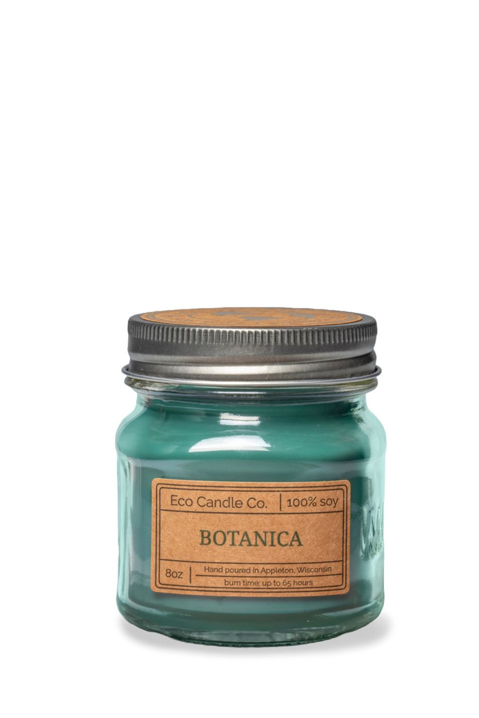 Eco Candle Company - 8oz mason BOTANICA