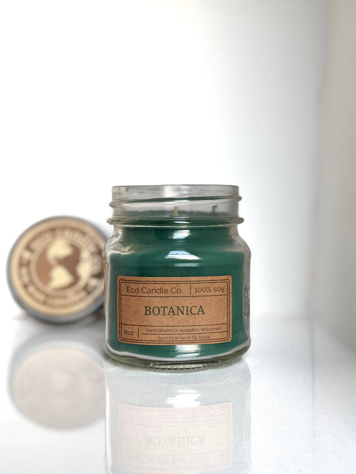 Eco Candle Company - 8oz mason BOTANICA