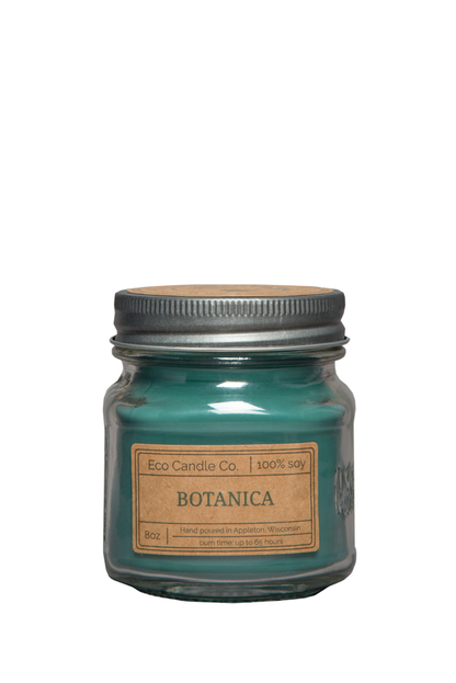 Eco Candle Company - 8oz mason BOTANICA