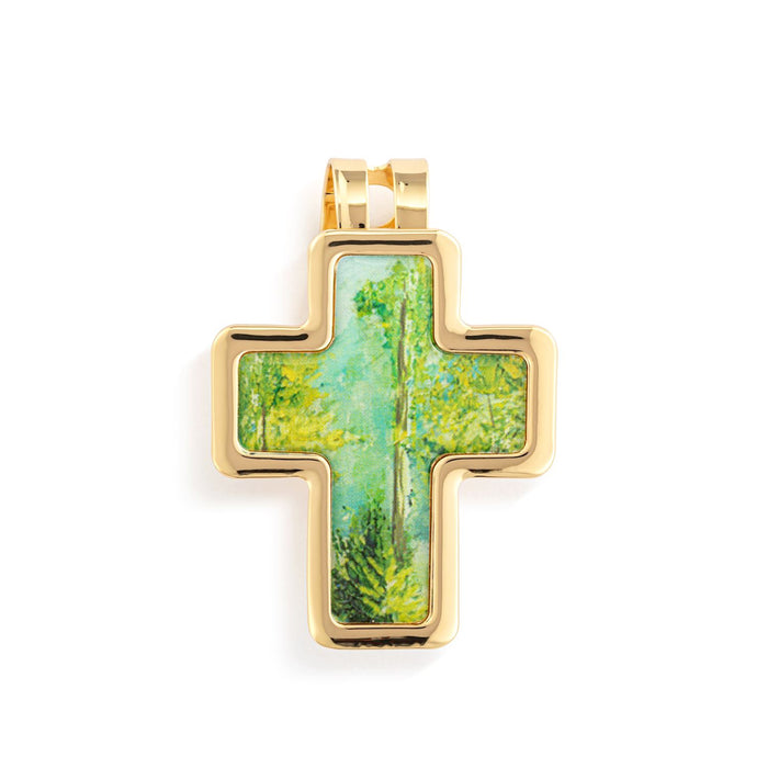 Faith Cross Visor Clip