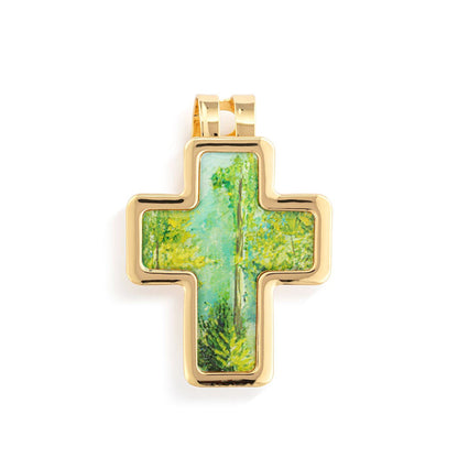 Faith Cross Visor Clip
