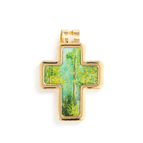 Faith Cross Visor Clip