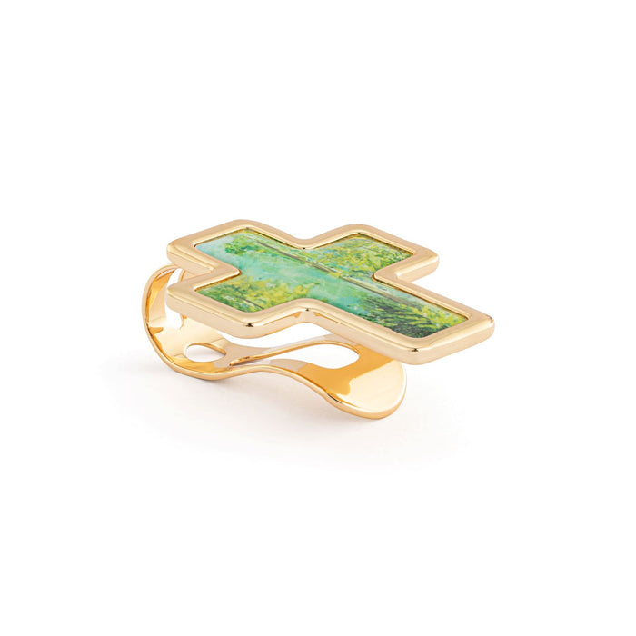 Faith Cross Visor Clip