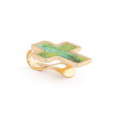 Faith Cross Visor Clip