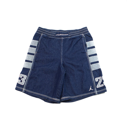 Jordan Flight Club Baggy Shorts (Blue Grey/White)