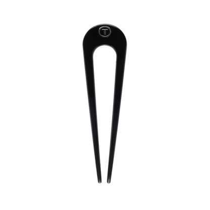 French Hair Pin Jet Black
