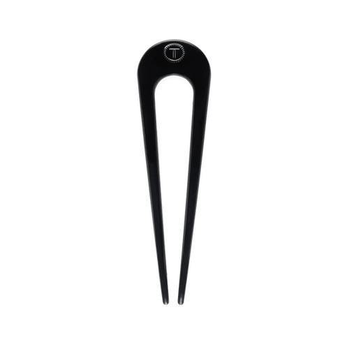 French Hair Pin Jet Black
