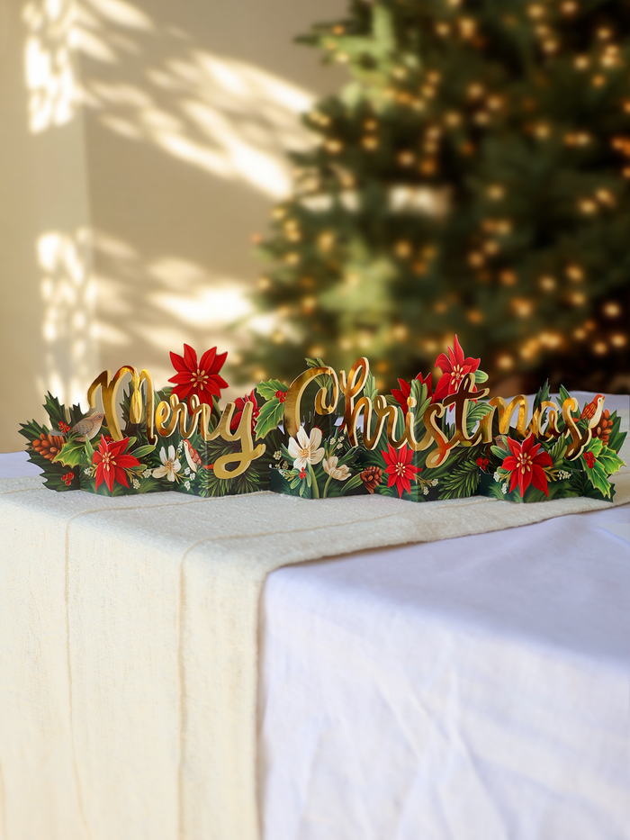 FreshCut Paper LLC - Christmas Wishes: Accordion Card (10 Accordion Cards)