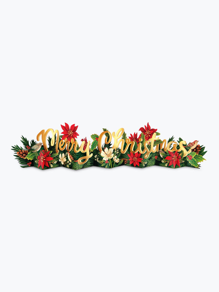FreshCut Paper LLC - Christmas Wishes: Accordion Card (10 Accordion Cards)