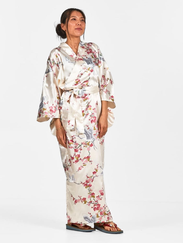 Happi Kimono Women - Ume to Tsuru One Size