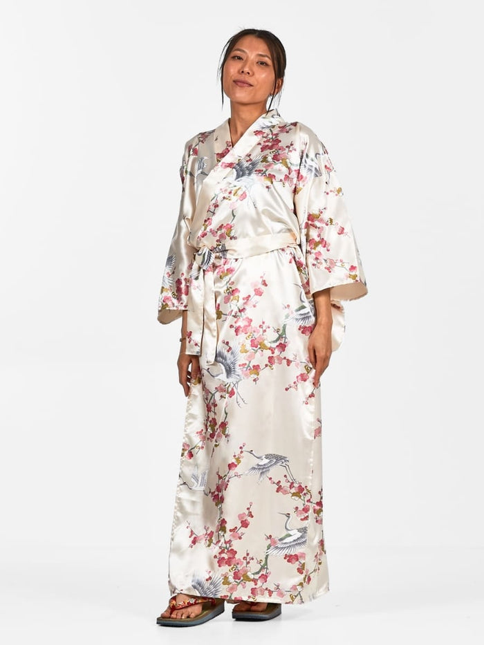 Happi Kimono Women - Ume to Tsuru One Size