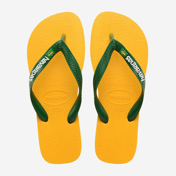 Havaianas Brasil Logo - Pop Yellow