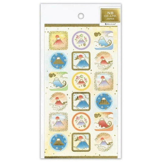 Japanese Stickers Mount Fuji