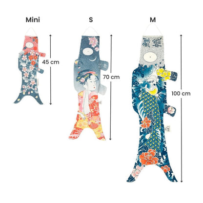 Koinobori Fish Shibori Indigo - 28
