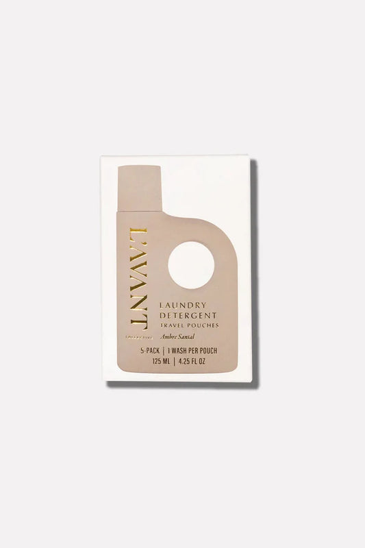 L'AVANT Collective: Laundry Detergent Travel Pack (Set of 5) - Ambre Santal - B Social Boutique
