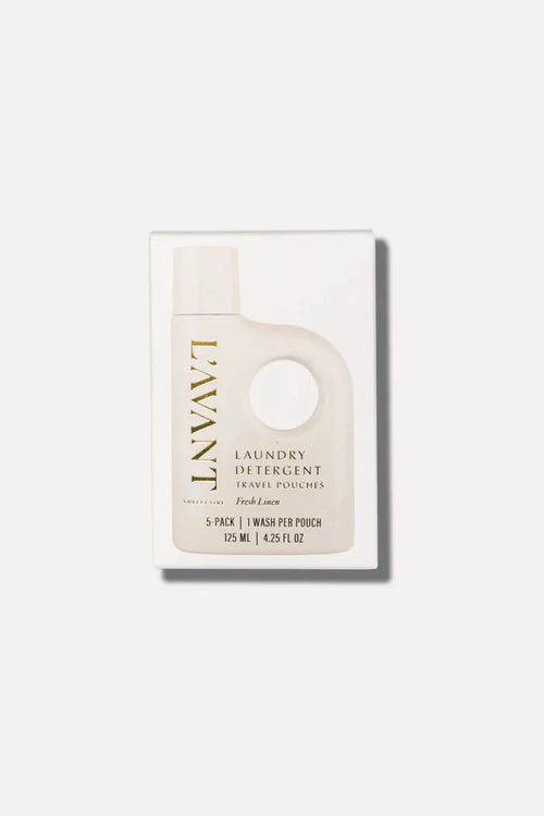 L'AVANT Collective: Laundry Detergent Travel Pack (Set of 5) - Fresh Linen - B Social Boutique