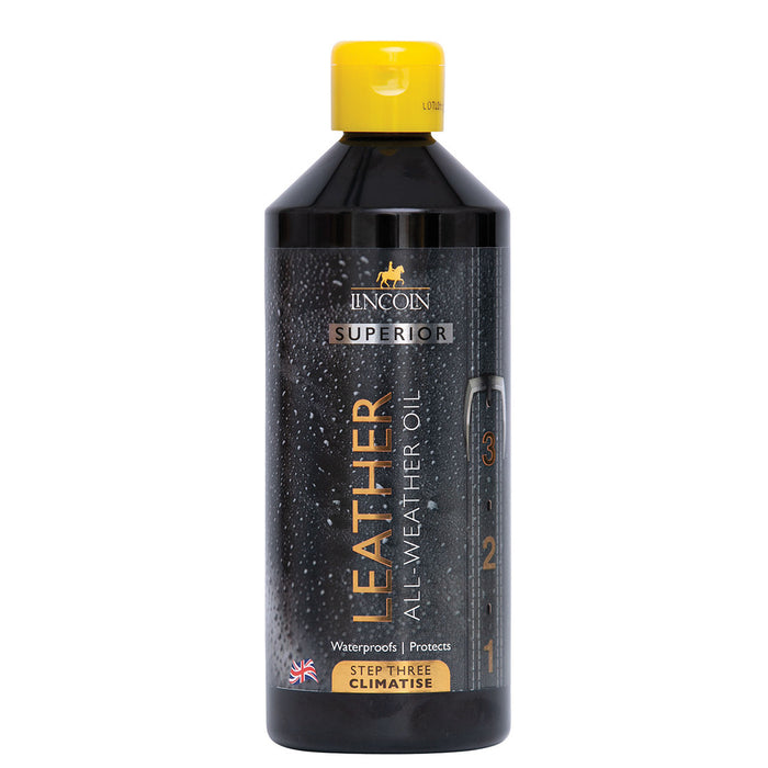LINCOLN ALL WEATHER LEATHER OIL STEP 3