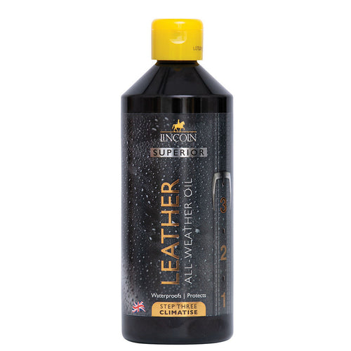 LINCOLN ALL WEATHER LEATHER OIL STEP 3