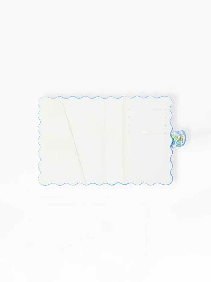 Mary Square: Passport Cover Daisy Chain White