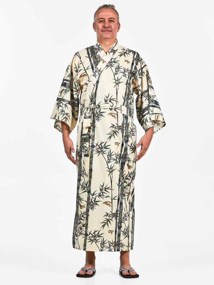 Men’s Japanese Kimono - Bamboo One Size
