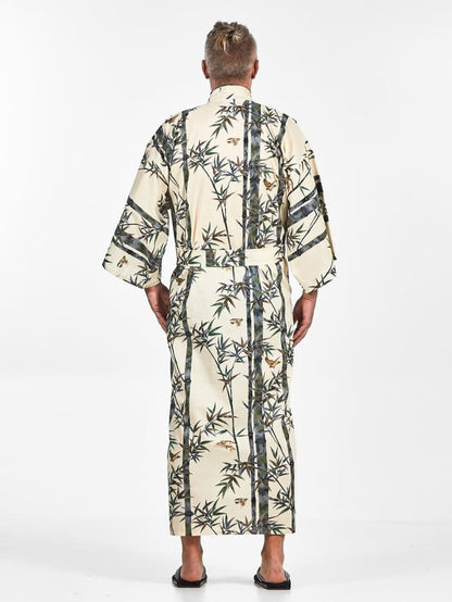 Men’s Japanese Kimono - Bamboo One Size