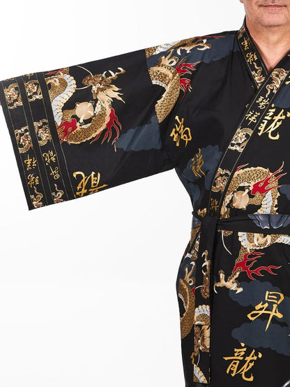 Men’s Japanese Kimono - Dragon One Size
