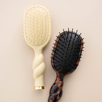 Mini Detangler Brush for Medium Hair - Tan
