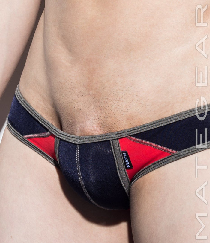 Mini Swim Squarecut - Ran Kwang V (Flat Front / Reduced Sides) - MATEGEAR - Sexy Men's Swimwear, Underwear, Sportswear and Loungewear