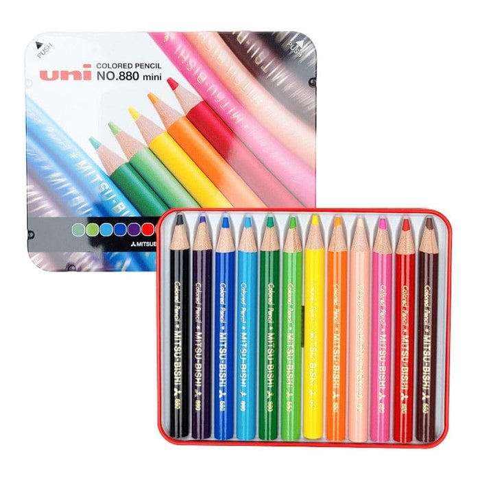 Mitsubishi 880 Mini Colored Pencils