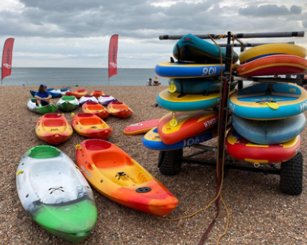 Watersports, kayaking Brighton
