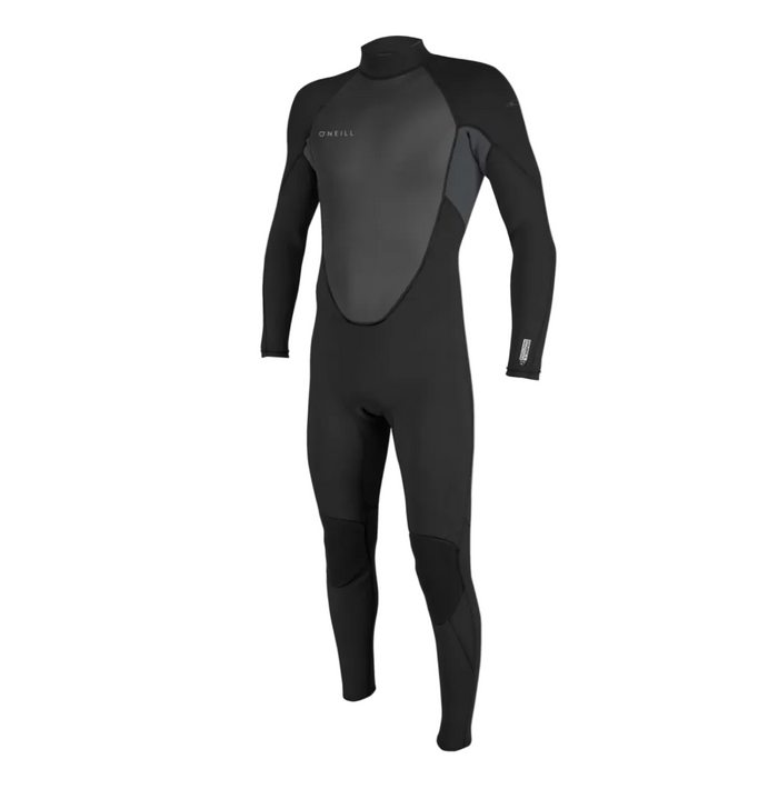 O'Neill Reactor-2 Back Zip 3/2mm Men's Full Wetsuit - Black/Graphite