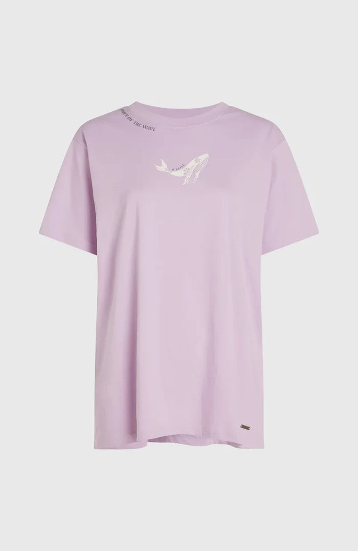 O’Neill Woman Of The Wave T-Shirt -Pale Lavender