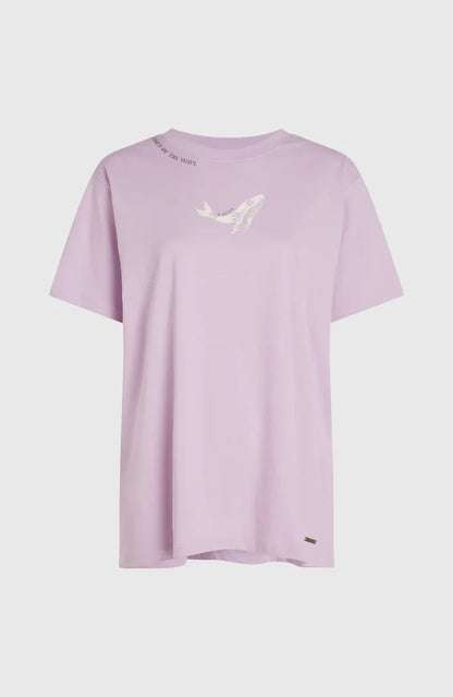 O’Neill Woman Of The Wave T-Shirt -Pale Lavender