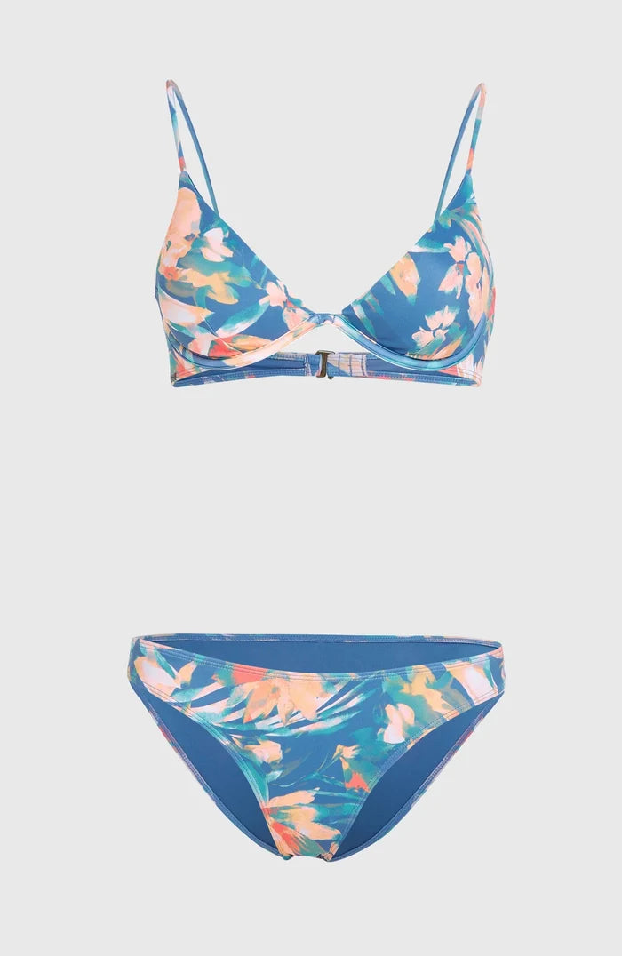 O’Niell Honopu Rockley Bikini Set - Blue Painted Tropics