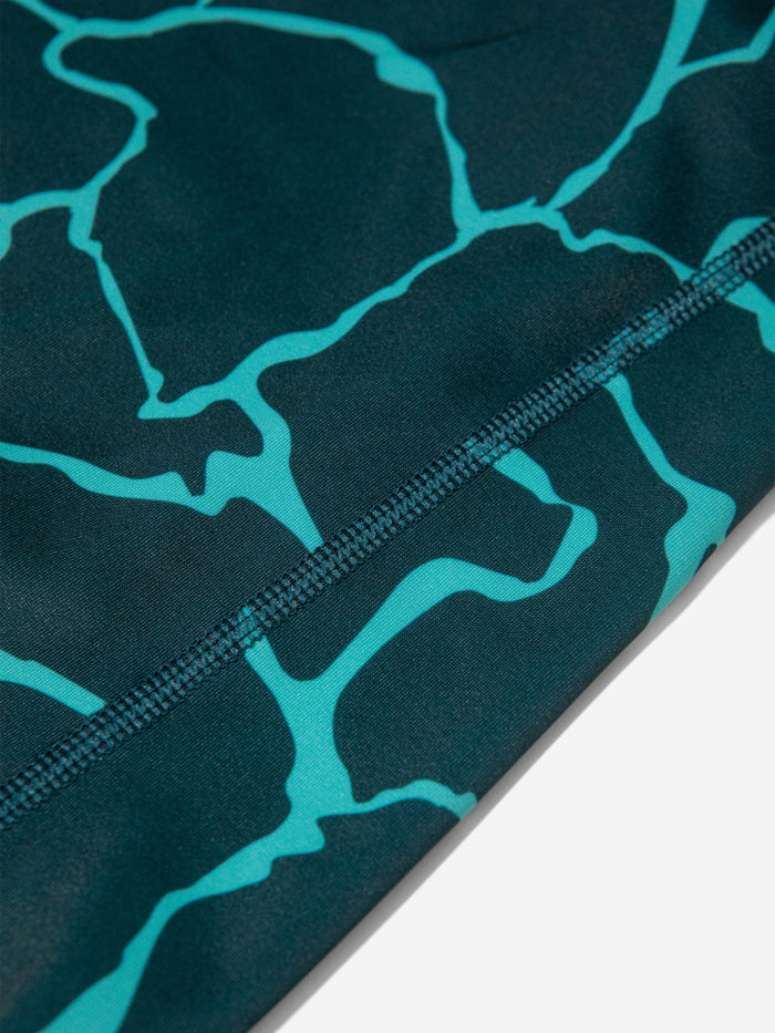 Orca Core One Piece Thin Strap Women Swimsuit - Dark Green