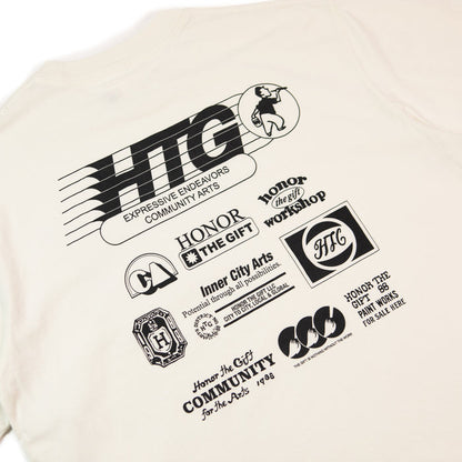 Paint Works Tee (Bone)
