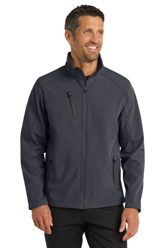 Port Authority® Welded Soft Shell Jacket.J324 in Battleship Grey