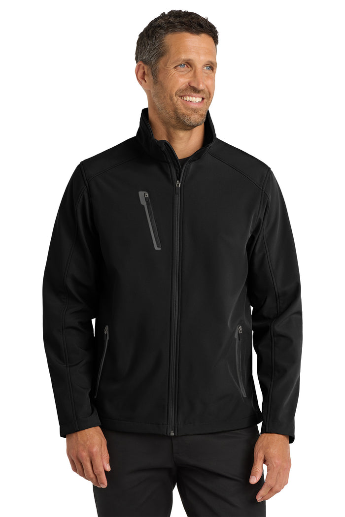 Port Authority® Welded Soft Shell Jacket.J324 in Black