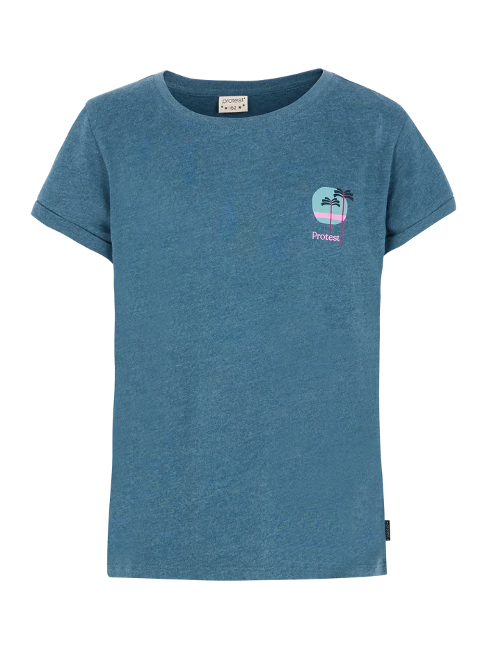 Protest PRTAMINA JR Kid's T-Shirt - Raku Blue