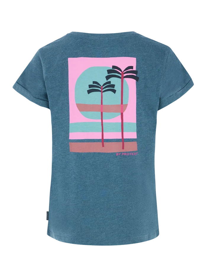 Protest PRTAMINA JR Kid's T-Shirt - Raku Blue