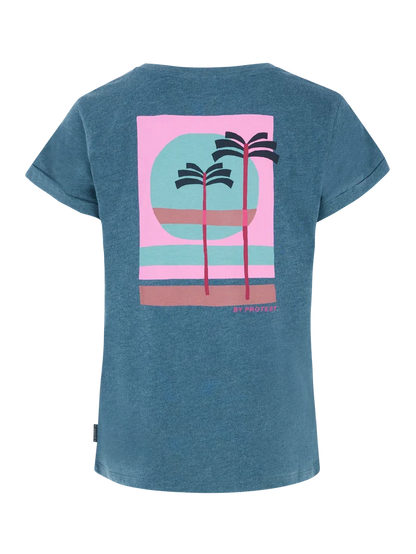 Protest PRTAMINA JR Kid's T-Shirt - Raku Blue