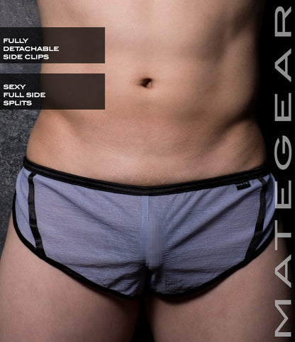 Sexy Mens Loungewear Extremely Sexy Mini Shorts - Gyo Hyun (Detachable Sides)