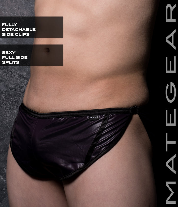 Metallic Purple Nylon / Size A (26 Inches to 32 Inches)