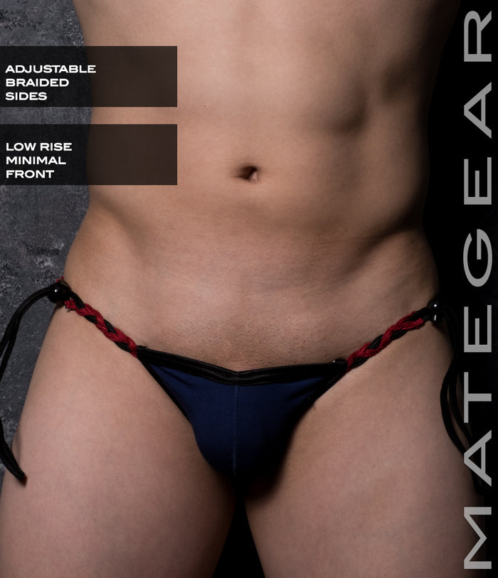 Navy soft cotton lycra / One size
