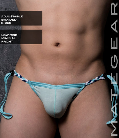 Light soft cotton lycra Turquoise / One size