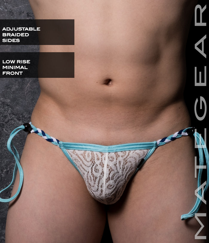 White Texture Lace / One size